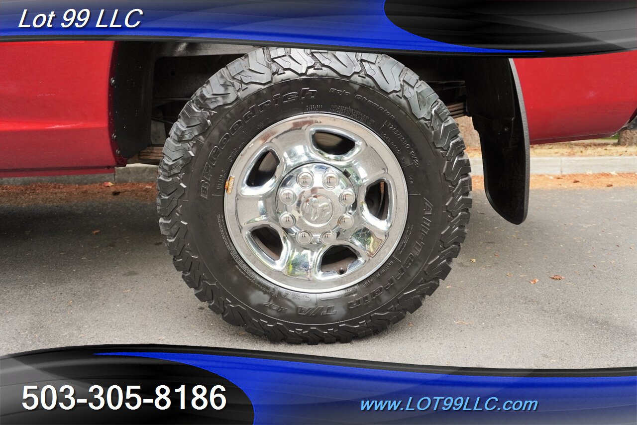 2012 RAM 2500 SLT 4X4 6.7L Cummins Diesel Long Bed Chrome Wheels BFG Tires - Photo 3 - Milwaukie, OR 97267