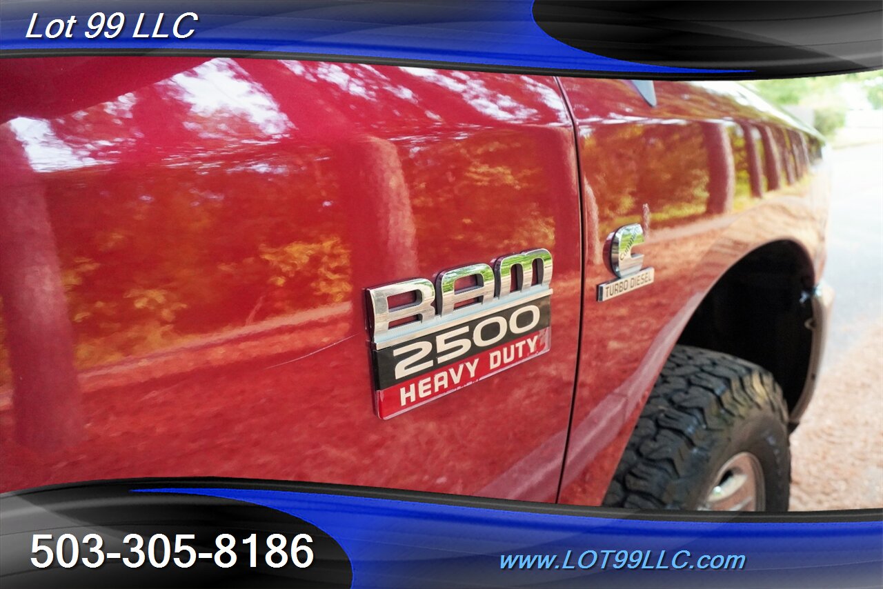 2012 RAM 2500 SLT 4X4 6.7L Cummins Diesel Long Bed Chrome Wheels BFG Tires - Photo 32 - Milwaukie, OR 97267