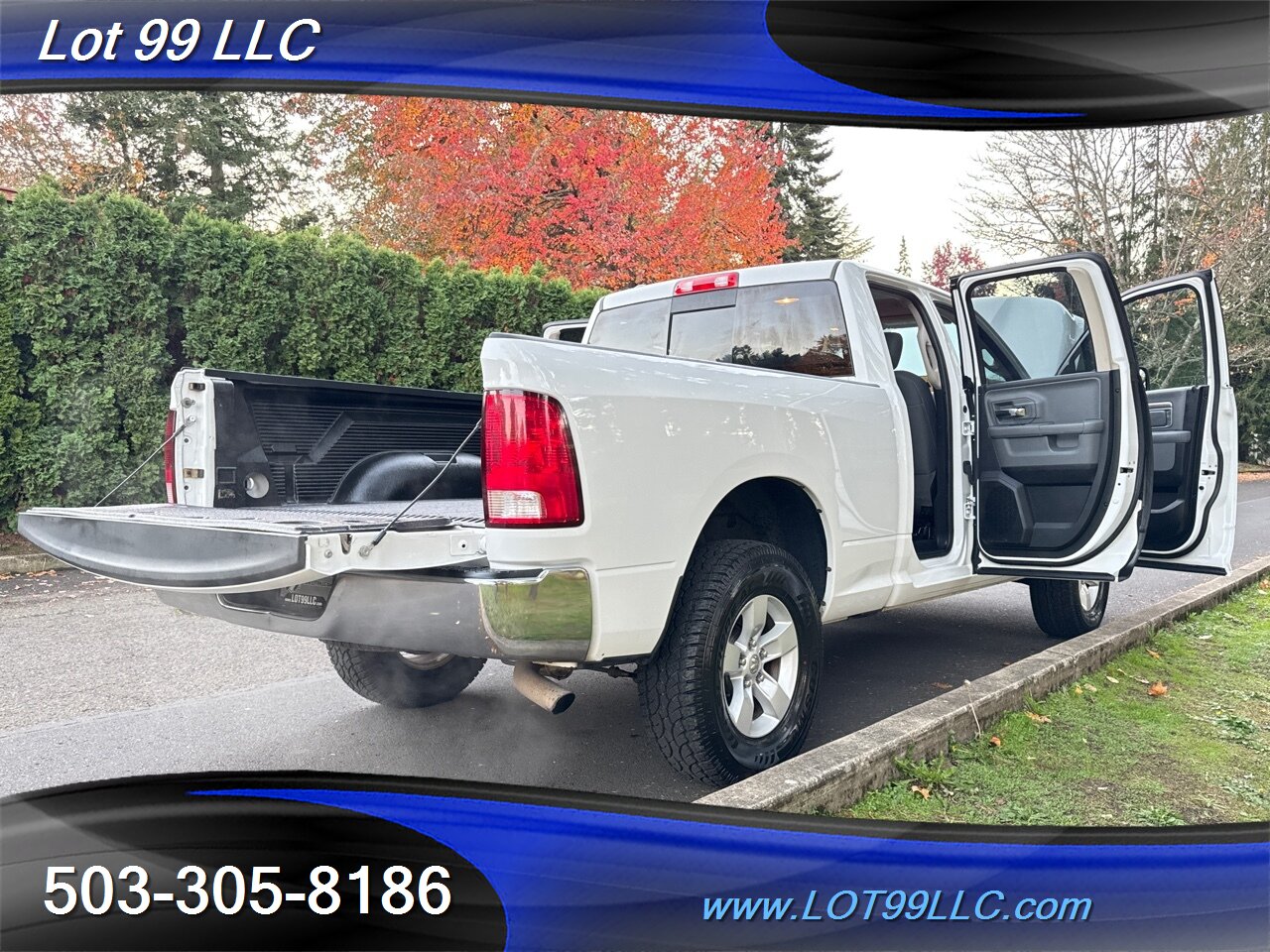 2017 RAM 1500 SLT 4x4 102k NEW TIRES Quad Cab Bed Liner   - Photo 44 - Milwaukie, OR 97267