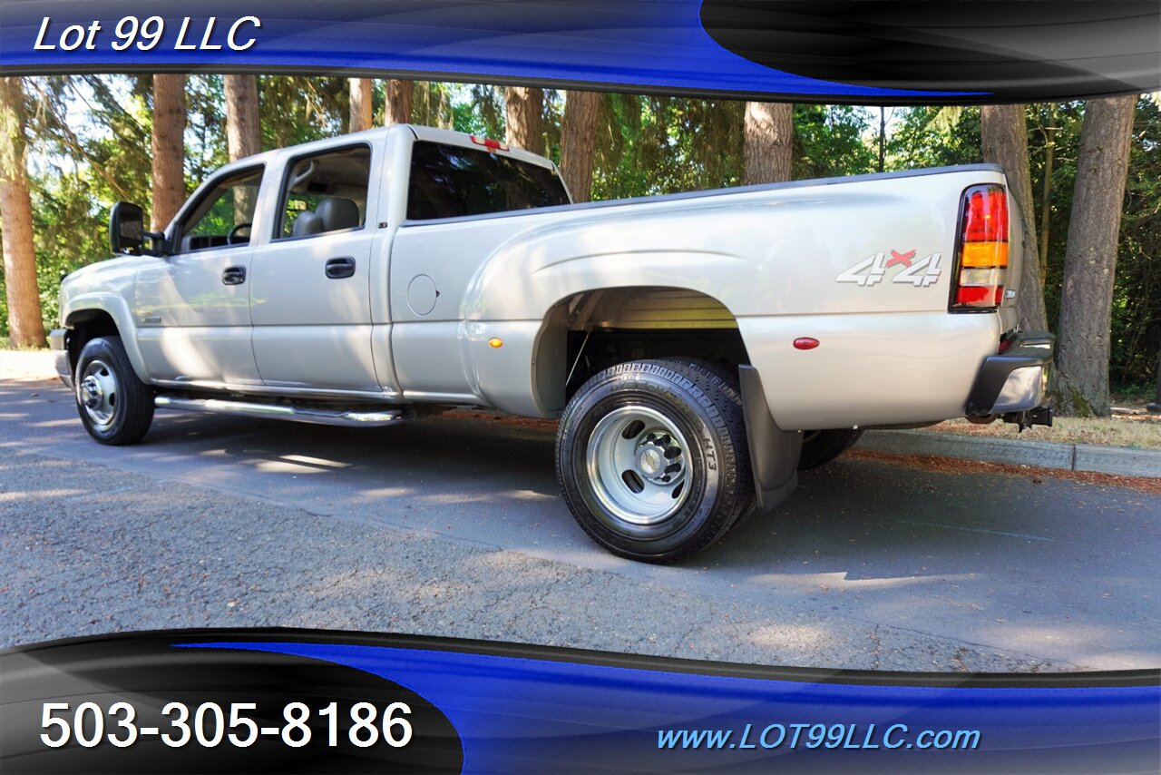 2005 Chevrolet Silverado 3500 4dr Crew Cab 4X4 Dually 6.6L Duramax Diesel Long  Bed Heated Leather Seats LONG BED 2 OWNERS - Photo 11 - Milwaukie, OR 97267