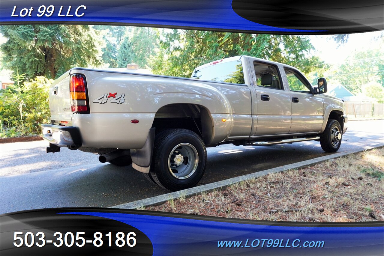 2005 Chevrolet Silverado 3500 4dr Crew Cab 4X4 Dually 6.6L Duramax Diesel Long  Bed Heated Leather Seats LONG BED 2 OWNERS - Photo 9 - Milwaukie, OR 97267