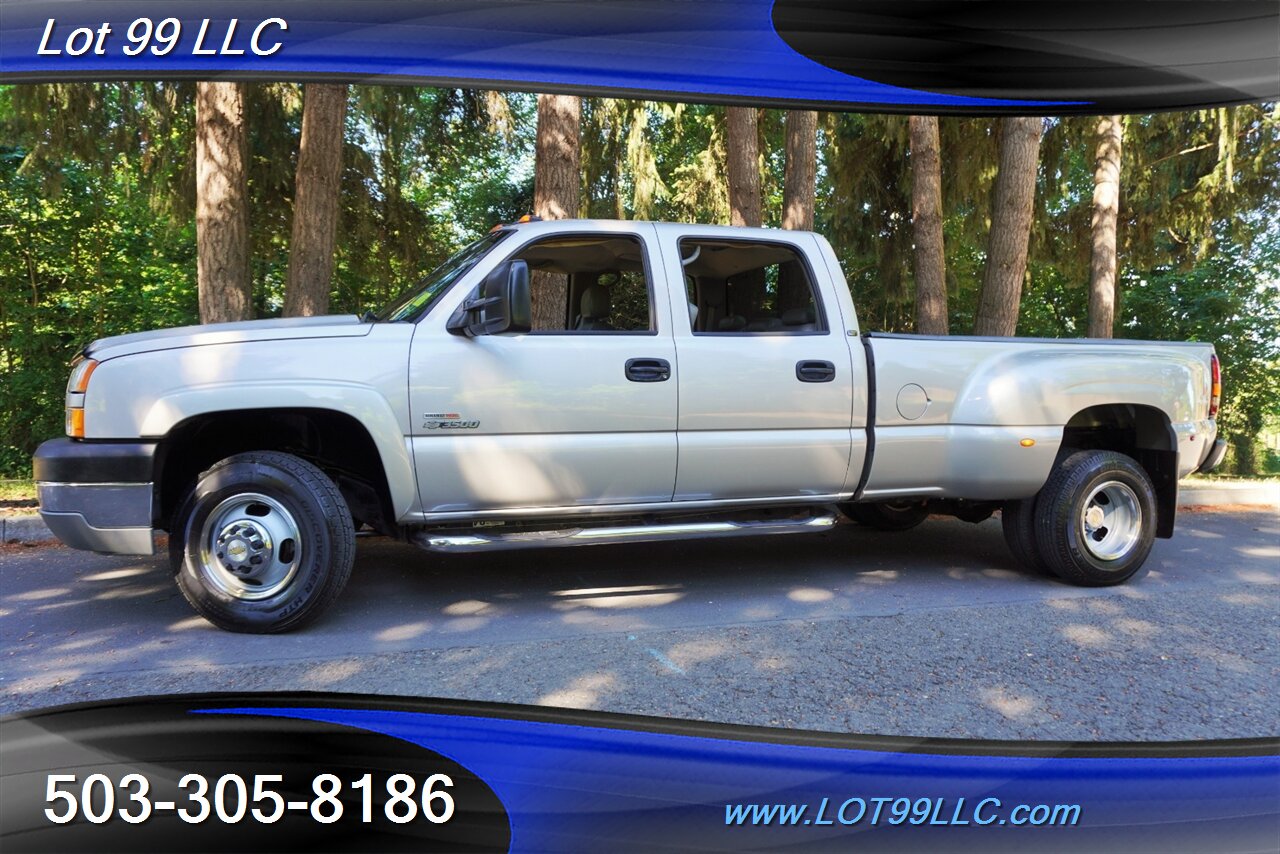 2005 Chevrolet Silverado 3500 4dr Crew Cab 4X4 Dually 6.6L Duramax Diesel Long  Bed Heated Leather Seats LONG BED 2 OWNERS - Photo 5 - Milwaukie, OR 97267