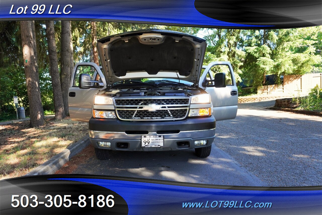2005 Chevrolet Silverado 3500 4dr Crew Cab 4X4 Dually 6.6L Duramax Diesel Long  Bed Heated Leather Seats LONG BED 2 OWNERS - Photo 27 - Milwaukie, OR 97267