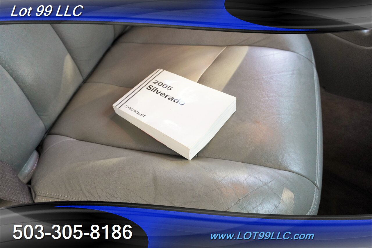 2005 Chevrolet Silverado 3500 4dr Crew Cab 4X4 Dually 6.6L Duramax Diesel Long  Bed Heated Leather Seats LONG BED 2 OWNERS - Photo 23 - Milwaukie, OR 97267