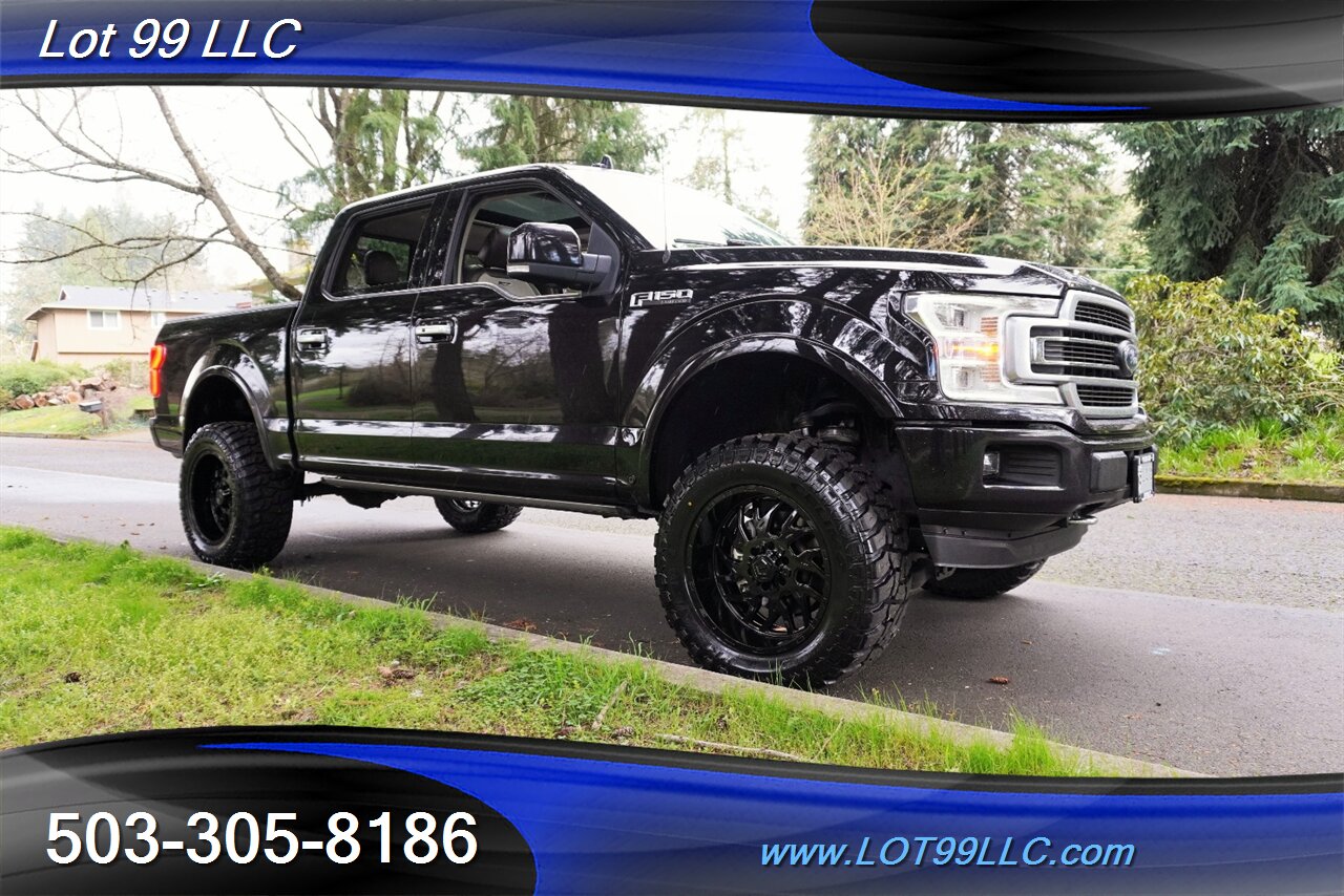 2019 Ford F-150 Limited 4X4 V6 3.5L Ecoboost Heated AC Leather  Pano Roof LIFTED 20 Wheels NEW 35 OFF ROAD TIRES - Photo 7 - Milwaukie, OR 97267
