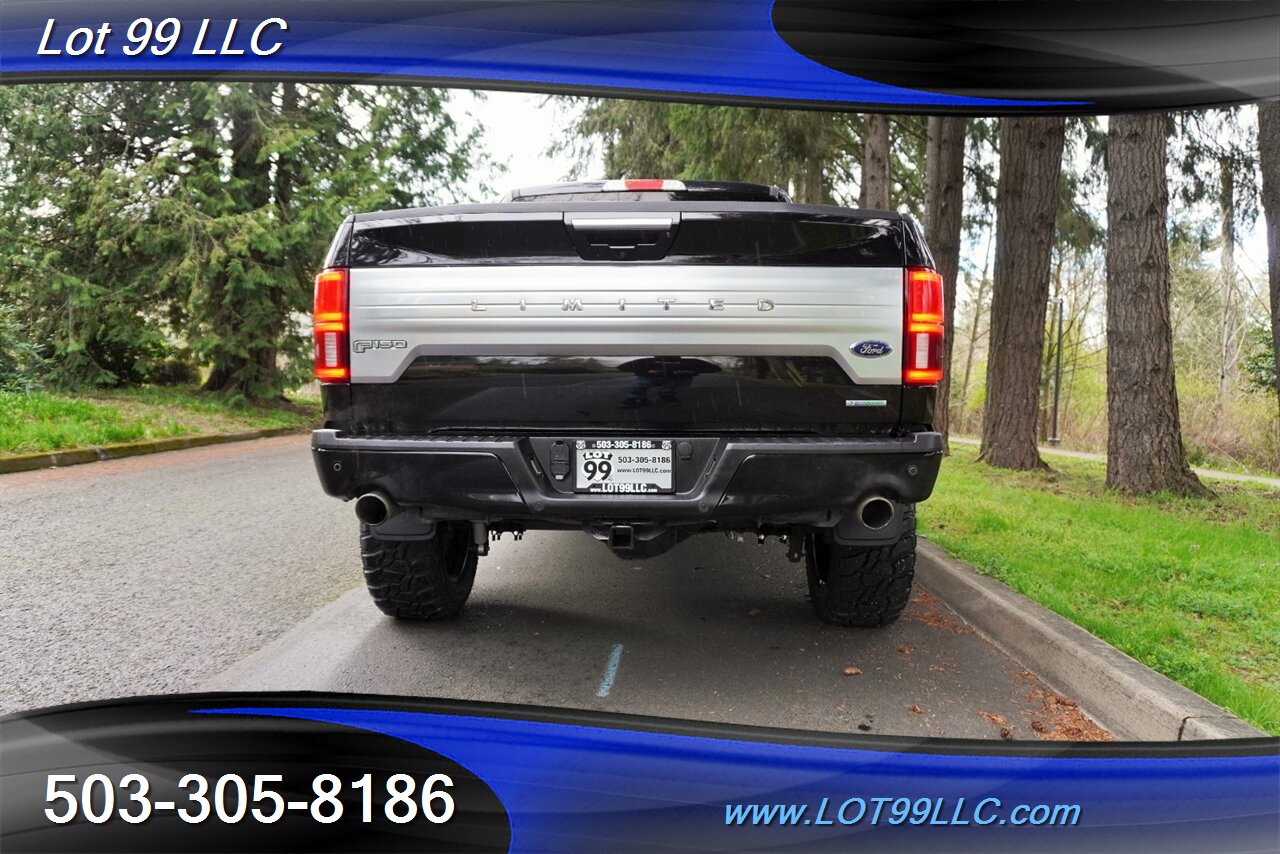 2019 Ford F-150 Limited 4X4 V6 3.5L Ecoboost Heated AC Leather  Pano Roof LIFTED 20 Wheels NEW 35 OFF ROAD TIRES - Photo 10 - Milwaukie, OR 97267