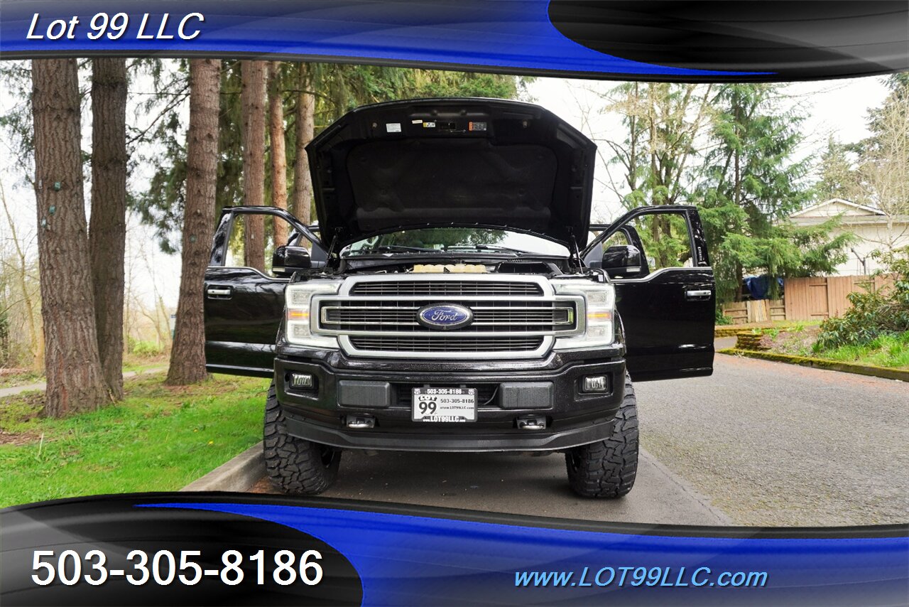 2019 Ford F-150 Limited 4X4 V6 3.5L Ecoboost Heated AC Leather  Pano Roof LIFTED 20 Wheels NEW 35 OFF ROAD TIRES - Photo 30 - Milwaukie, OR 97267