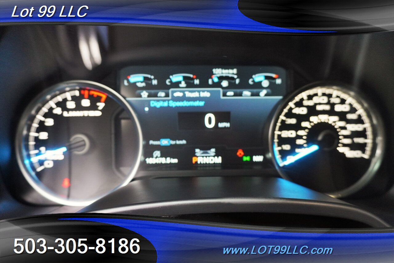 2019 Ford F-150 Limited 4X4 V6 3.5L Ecoboost Heated AC Leather  Pano Roof LIFTED 20 Wheels NEW 35 OFF ROAD TIRES - Photo 21 - Milwaukie, OR 97267