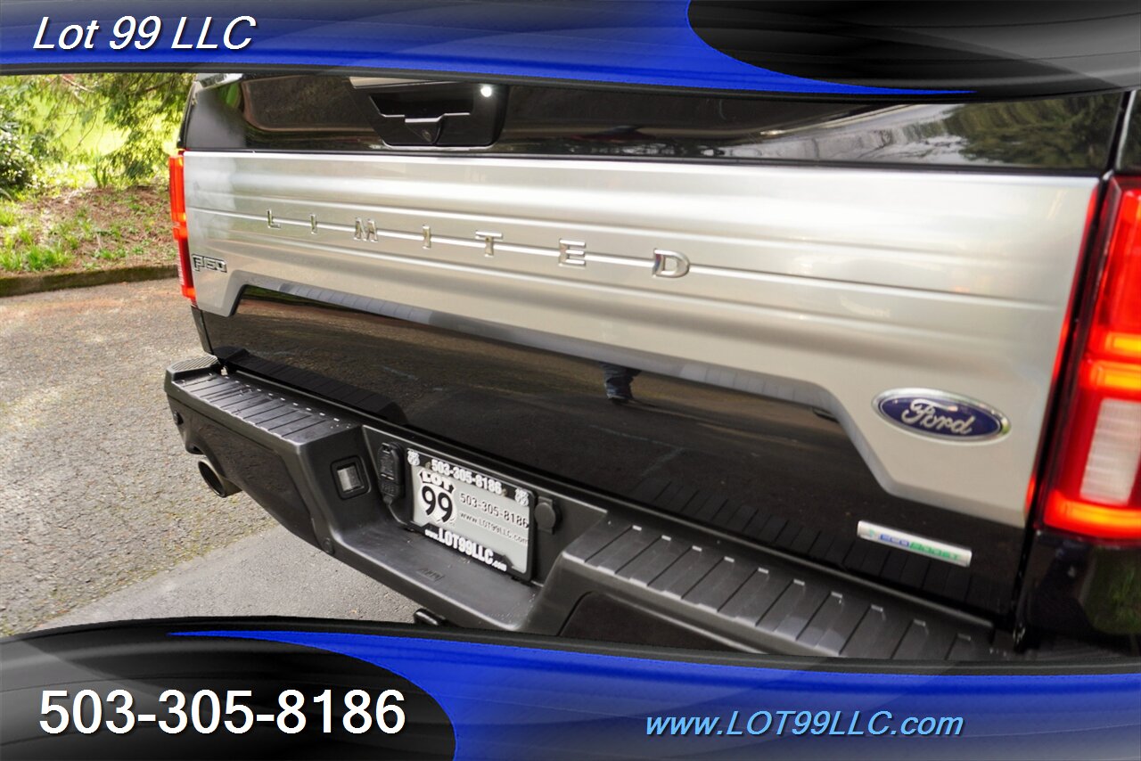 2019 Ford F-150 Limited 4X4 V6 3.5L Ecoboost Heated AC Leather  Pano Roof LIFTED 20 Wheels NEW 35 OFF ROAD TIRES - Photo 33 - Milwaukie, OR 97267