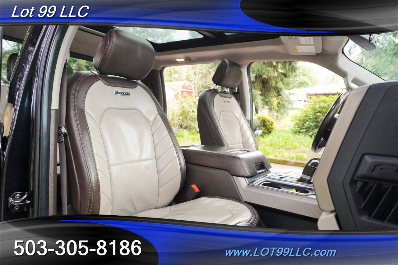 2019 Ford F-150 Limited 4X4 V6 3.5L Ecoboost Heated AC Leather  Pano Roof LIFTED 20 Wheels NEW 35 OFF ROAD TIRES - Photo 19 - Milwaukie, OR 97267