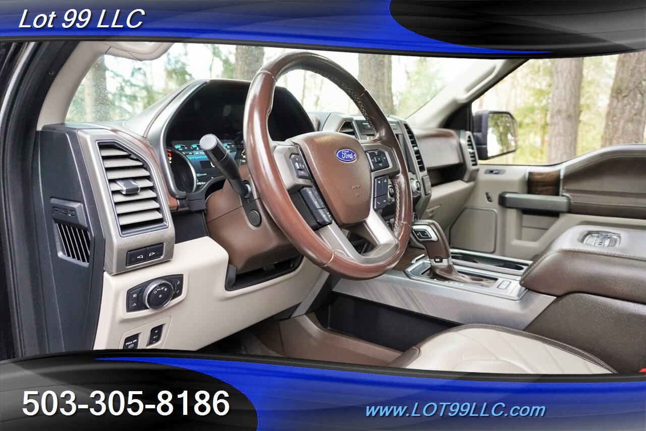 2019 Ford F-150 Limited 4X4 V6 3.5L Ecoboost Heated AC Leather  Pano Roof LIFTED 20 Wheels NEW 35 OFF ROAD TIRES - Photo 12 - Milwaukie, OR 97267