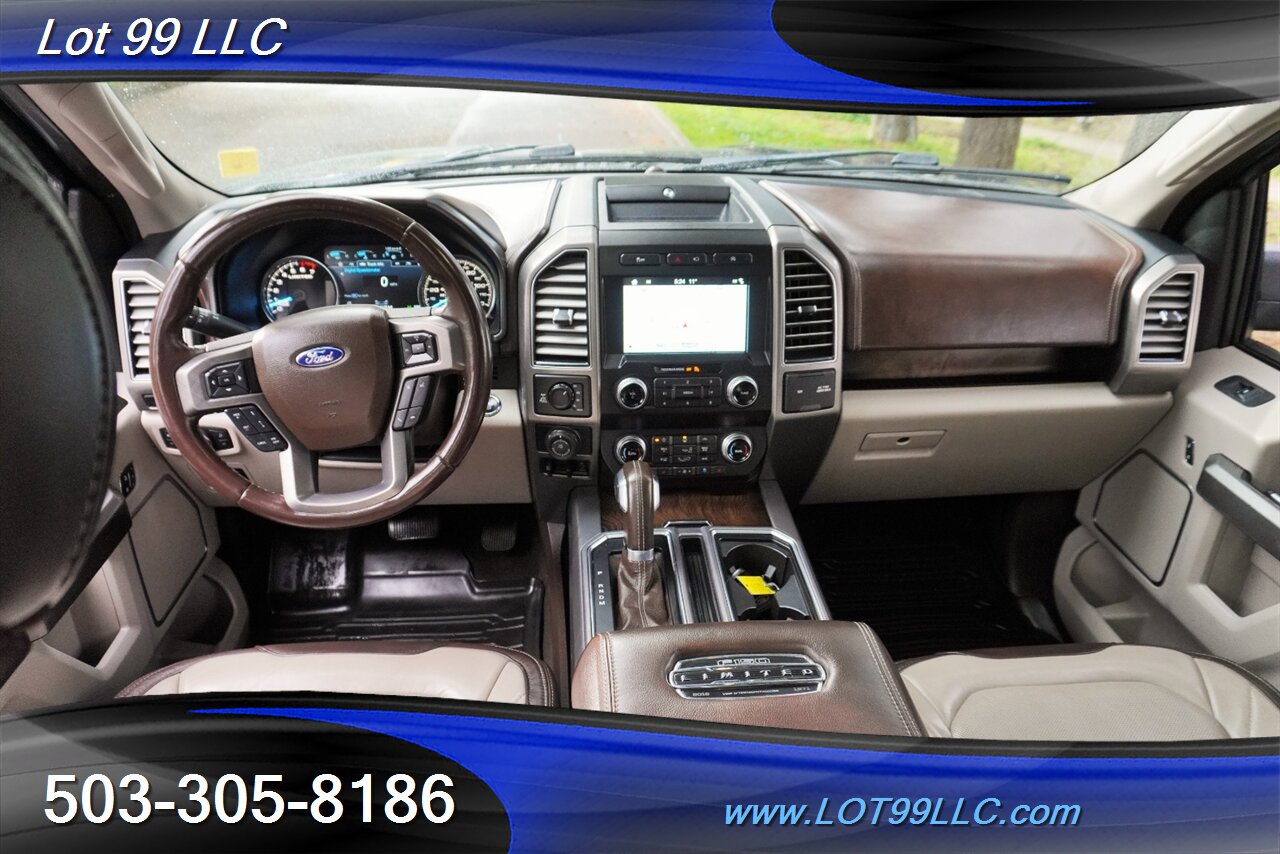 2019 Ford F-150 Limited 4X4 V6 3.5L Ecoboost Heated AC Leather  Pano Roof LIFTED 20 Wheels NEW 35 OFF ROAD TIRES - Photo 2 - Milwaukie, OR 97267