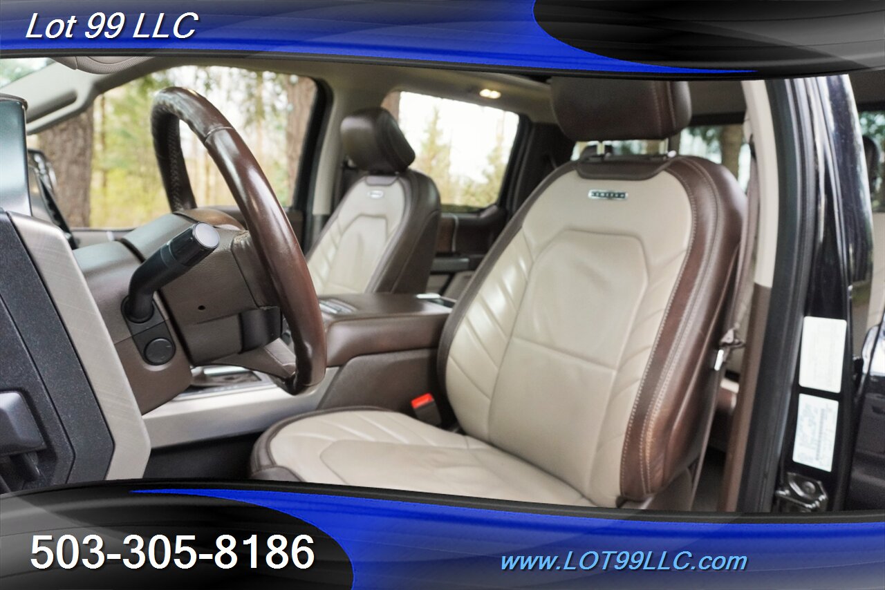 2019 Ford F-150 Limited 4X4 V6 3.5L Ecoboost Heated AC Leather  Pano Roof LIFTED 20 Wheels NEW 35 OFF ROAD TIRES - Photo 13 - Milwaukie, OR 97267