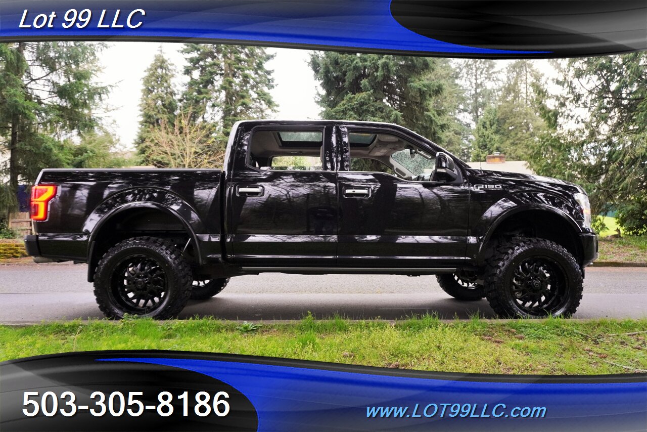 2019 Ford F-150 Limited 4X4 V6 3.5L Ecoboost Heated AC Leather  Pano Roof LIFTED 20 Wheels NEW 35 OFF ROAD TIRES - Photo 8 - Milwaukie, OR 97267