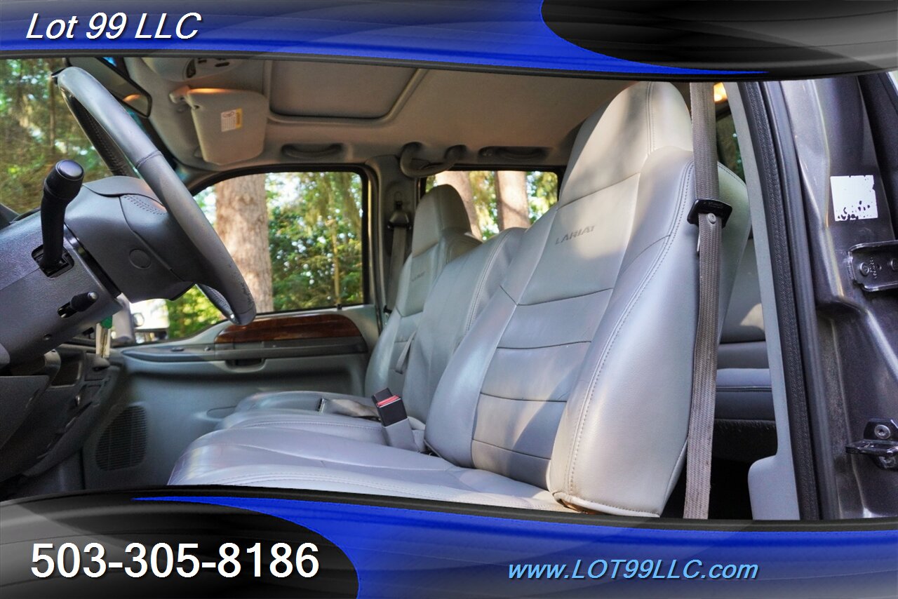 2003 Ford F-350 Lariat 4X4 Power Storke BULLETPROOF Leather Seats Moon Roof Short Bed NEW TIRES - Photo 12 - Milwaukie, OR 97267