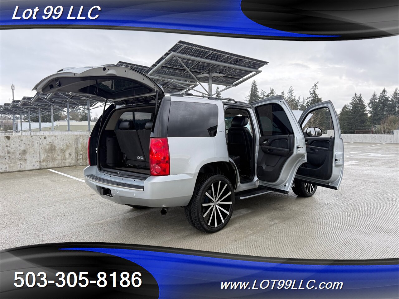 2012 GMC Yukon SLT (Tahoe) 4x4 Htd Leather 3rd Row 8 Pass DVD   - Photo 25 - Milwaukie, OR 97267