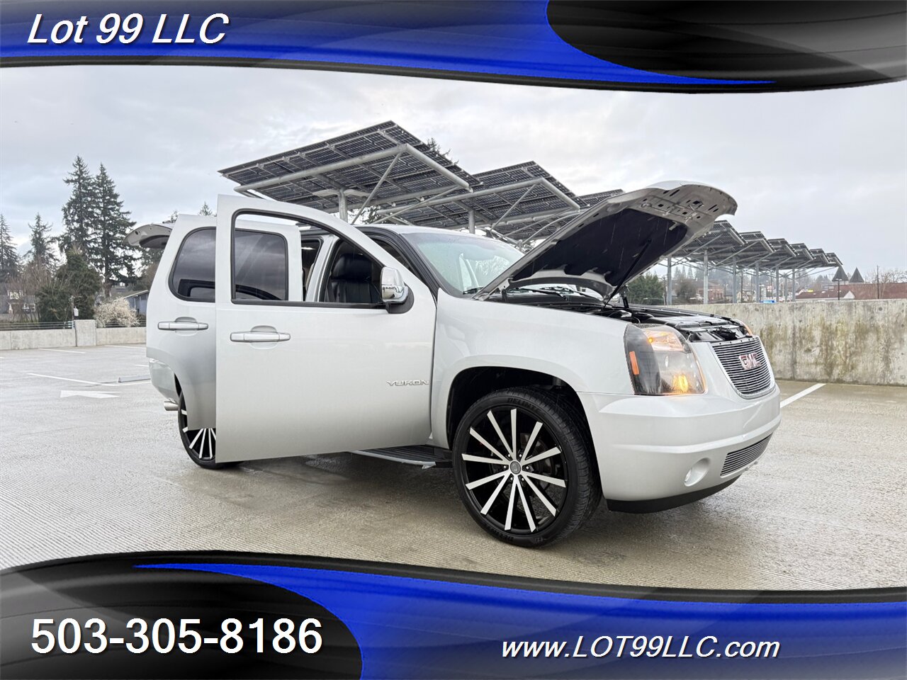 2012 GMC Yukon SLT (Tahoe) 4x4 Htd Leather 3rd Row 8 Pass DVD   - Photo 23 - Milwaukie, OR 97267
