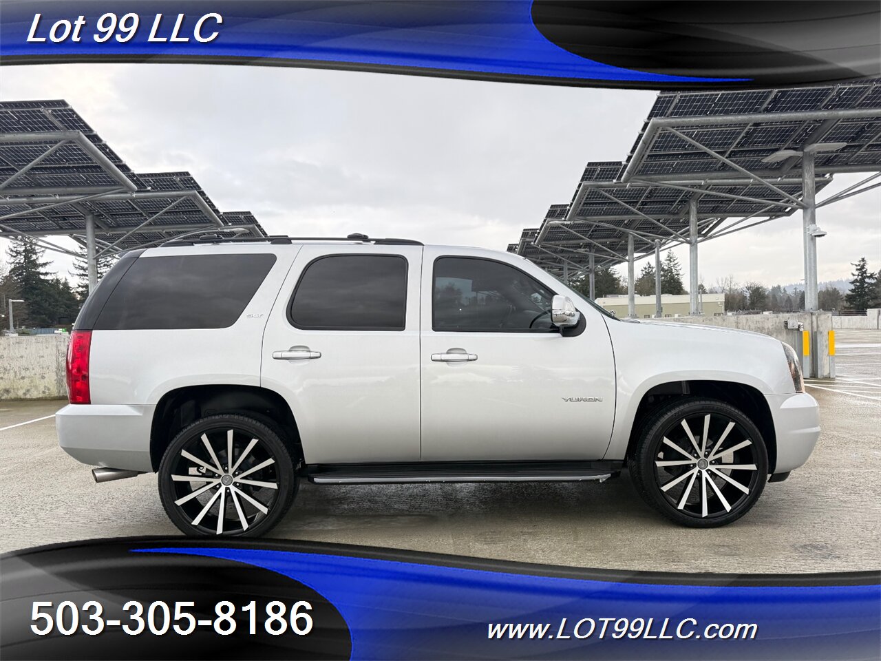 2012 GMC Yukon SLT (Tahoe) 4x4 Htd Leather 3rd Row 8 Pass DVD   - Photo 5 - Milwaukie, OR 97267