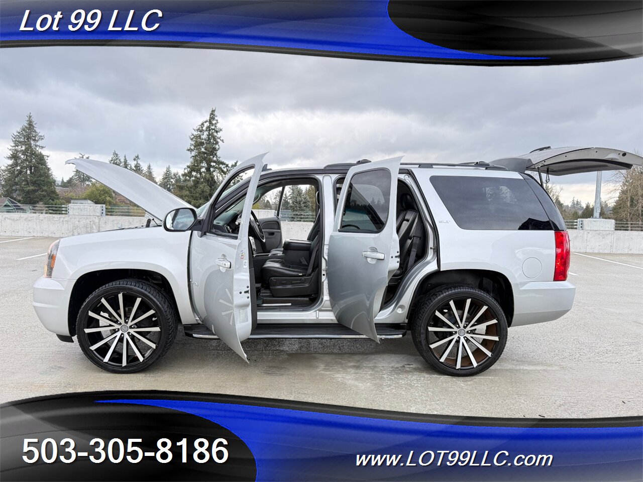 2012 GMC Yukon SLT (Tahoe) 4x4 Htd Leather 3rd Row 8 Pass DVD   - Photo 17 - Milwaukie, OR 97267