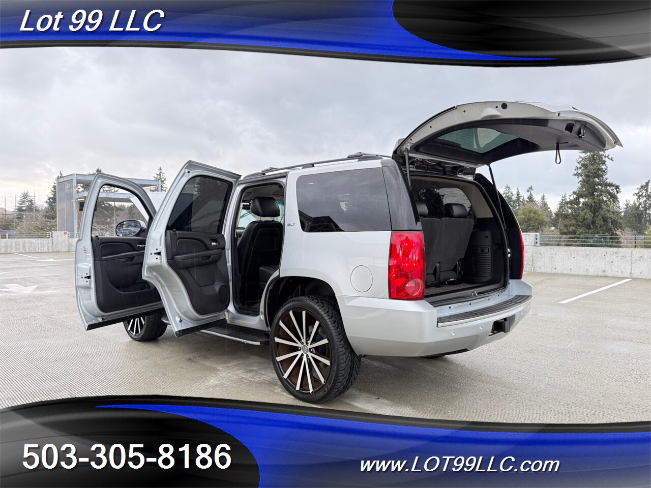 2012 GMC Yukon SLT (Tahoe) 4x4 Htd Leather 3rd Row 8 Pass DVD   - Photo 27 - Milwaukie, OR 97267