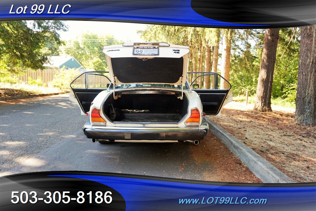 1979 Jaguar XJ6 4.2L 6 CYL Automatic Newer Tires   - Photo 29 - Milwaukie, OR 97267