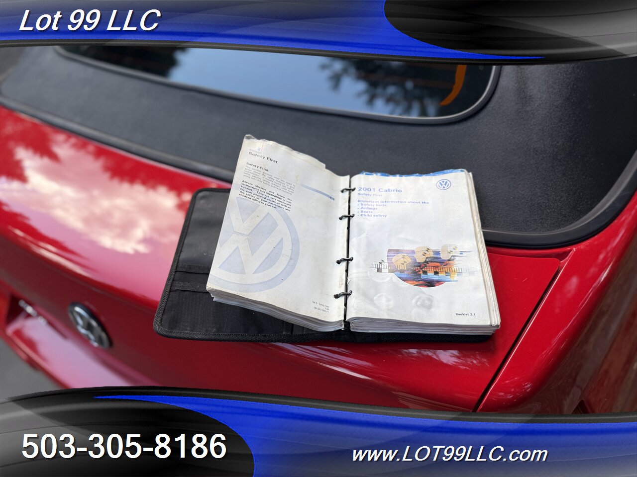 2001 Volkswagen Cabrio GLX ** NEW CONVERTIBLE TOP ** Heated Leather - Photo 47 - Milwaukie, OR 97267