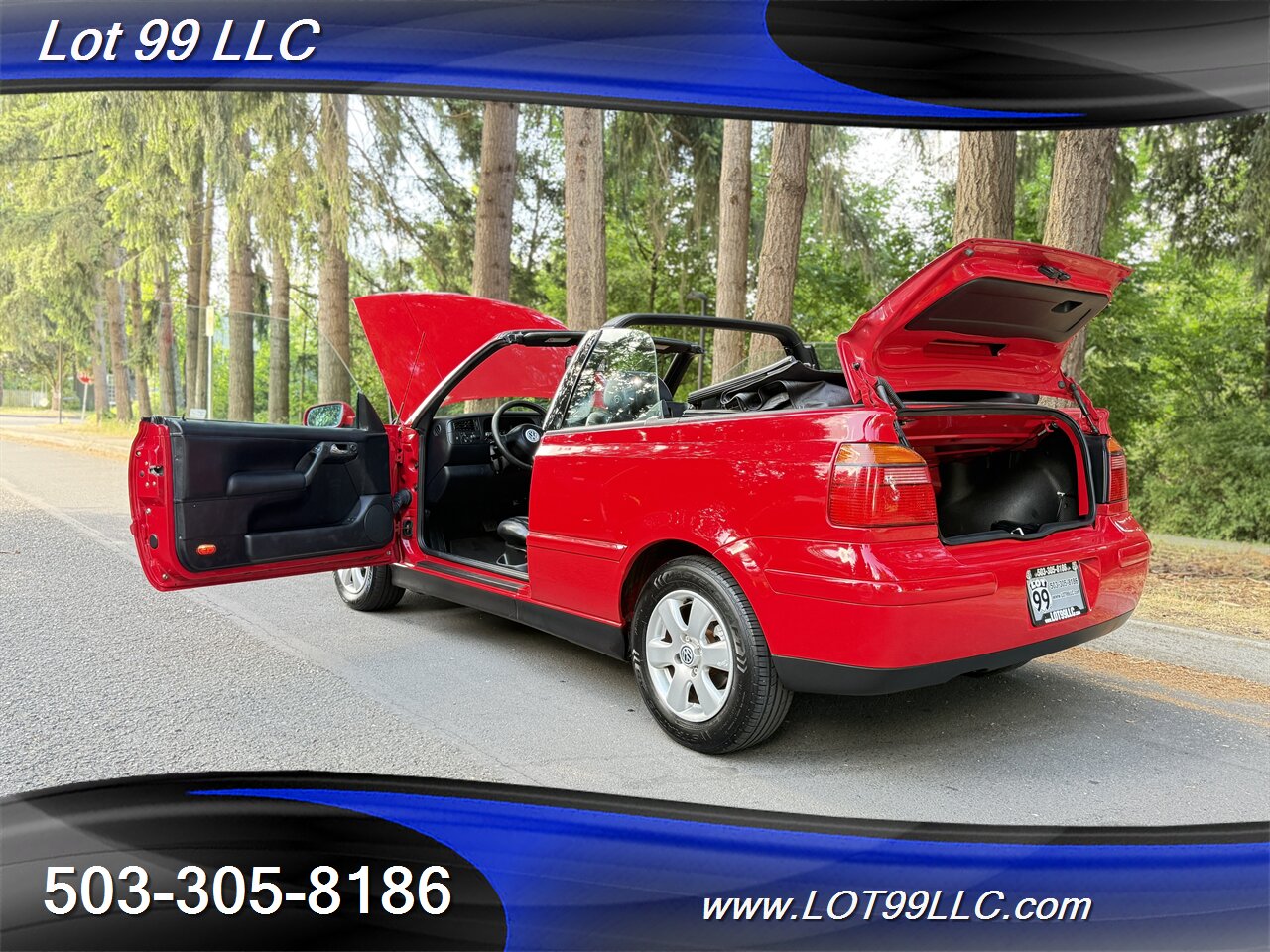 2001 Volkswagen Cabrio GLX ** NEW CONVERTIBLE TOP ** Heated Leather - Photo 63 - Milwaukie, OR 97267
