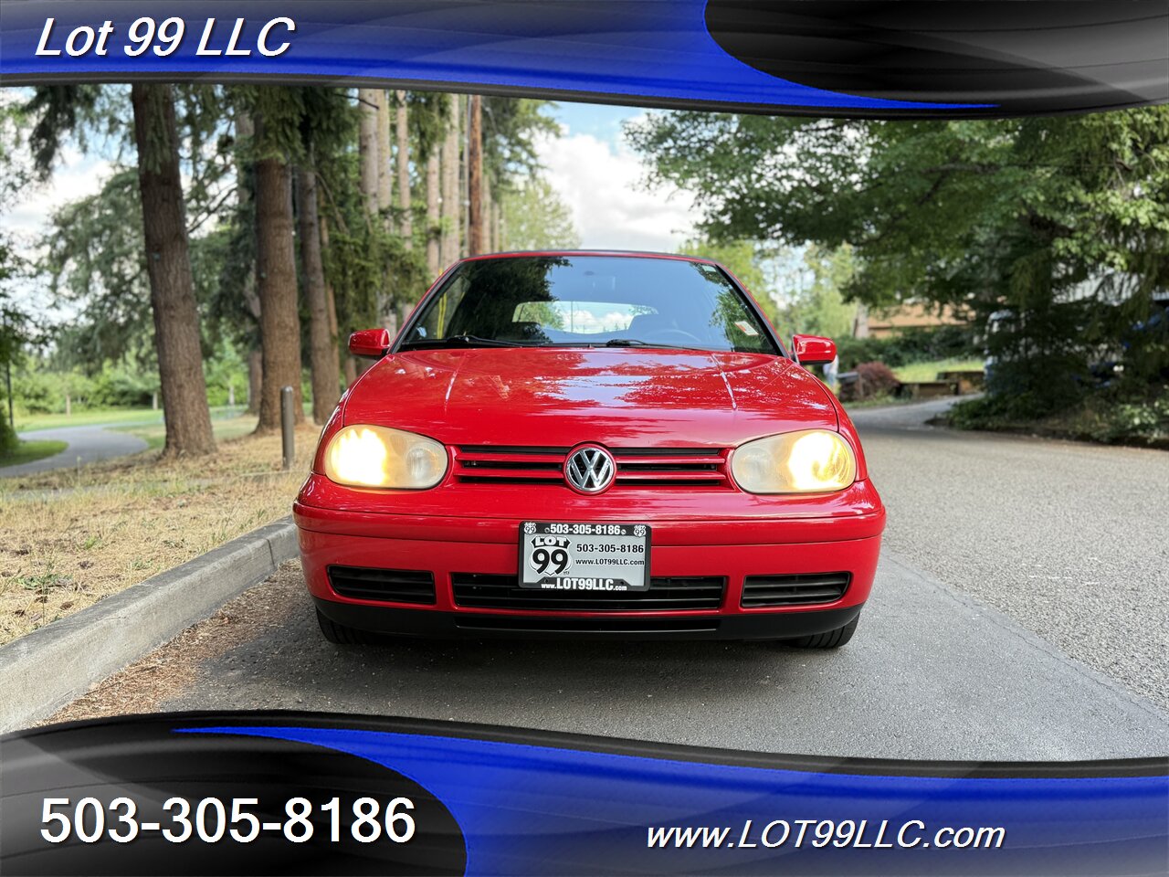 2001 Volkswagen Cabrio GLX ** NEW CONVERTIBLE TOP ** Heated Leather - Photo 3 - Milwaukie, OR 97267