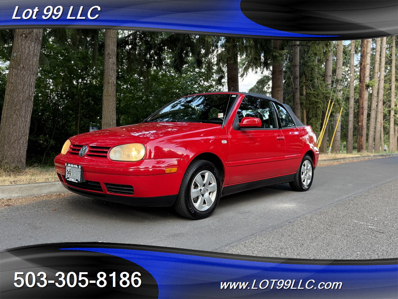 2001 Volkswagen Cabrio GLX ** NEW CONVERTIBLE TOP ** Heated Leather - Photo 32 - Milwaukie, OR 97267
