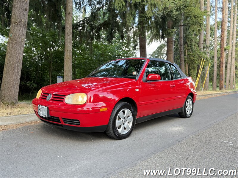 2001 Volkswagen Cabrio GLX ** NEW CONVERTIBLE TOP ** Heated Leather  