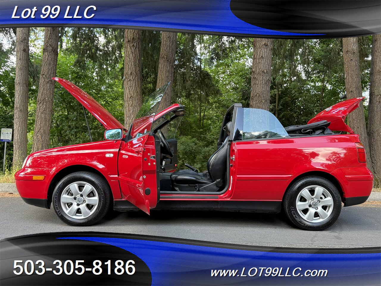 2001 Volkswagen Cabrio GLX ** NEW CONVERTIBLE TOP ** Heated Leather - Photo 18 - Milwaukie, OR 97267