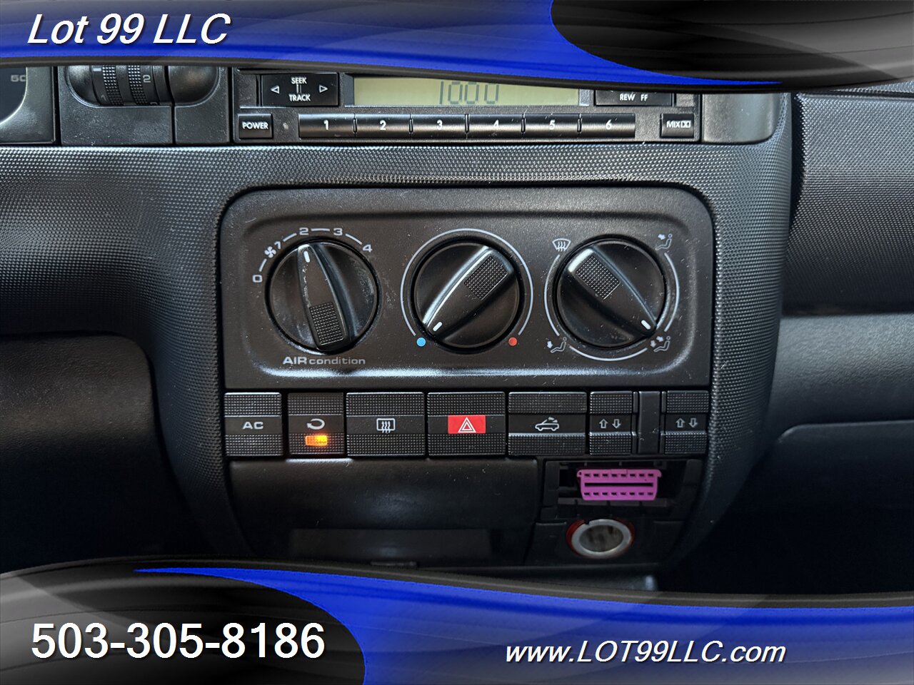 2001 Volkswagen Cabrio GLX ** NEW CONVERTIBLE TOP ** Heated Leather - Photo 28 - Milwaukie, OR 97267