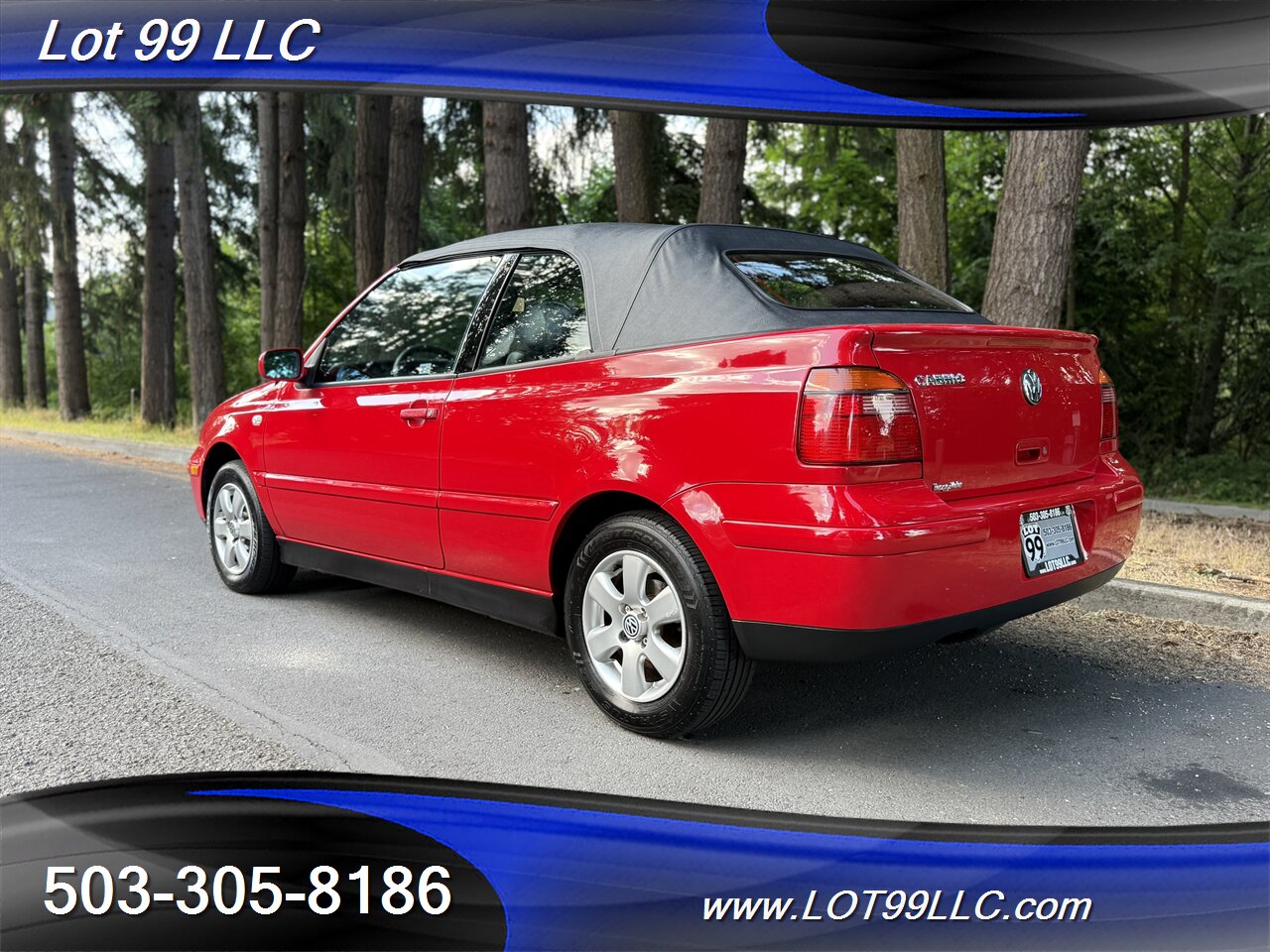 2001 Volkswagen Cabrio GLX ** NEW CONVERTIBLE TOP ** Heated Leather - Photo 38 - Milwaukie, OR 97267