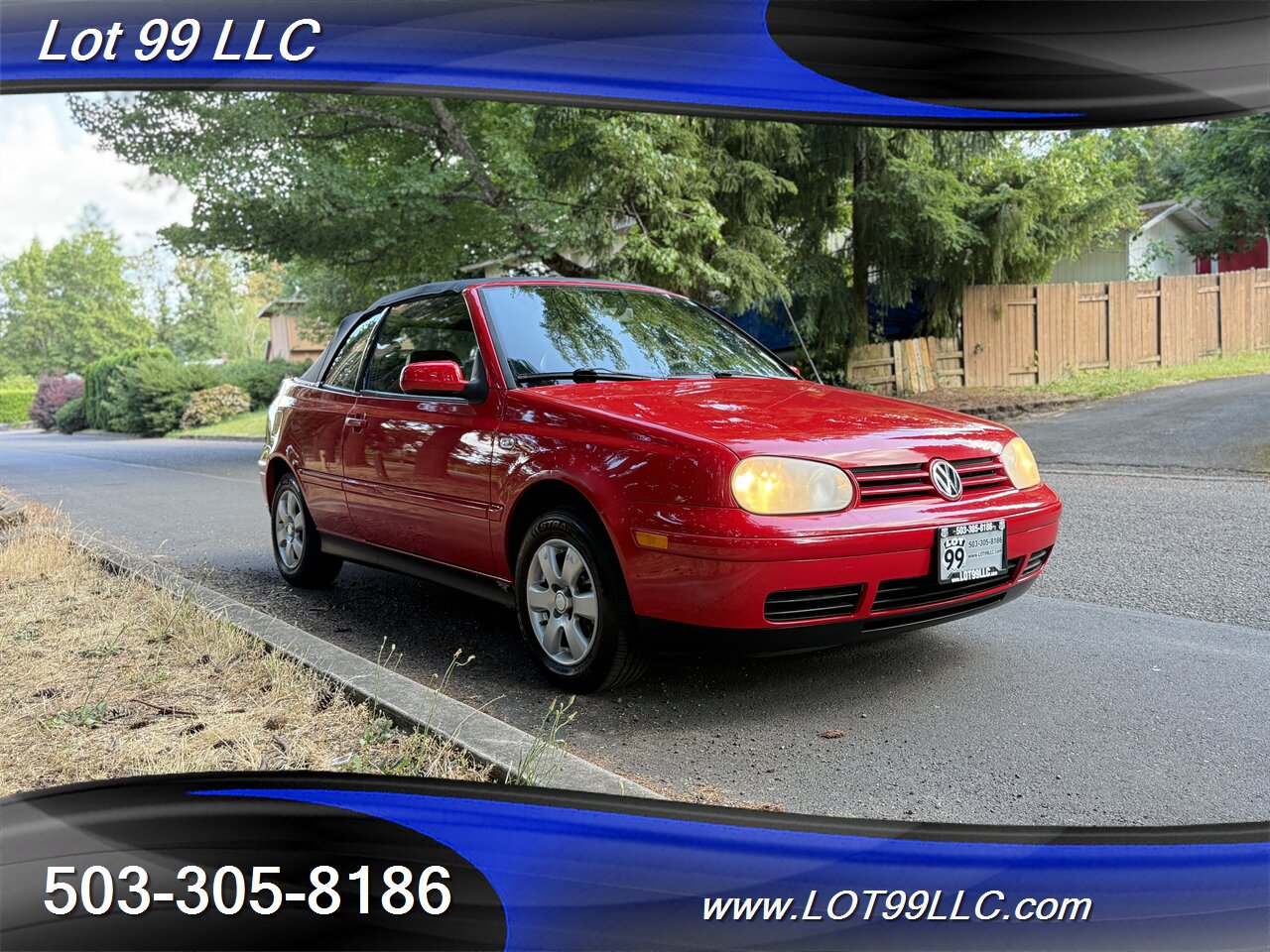 2001 Volkswagen Cabrio GLX ** NEW CONVERTIBLE TOP ** Heated Leather - Photo 4 - Milwaukie, OR 97267