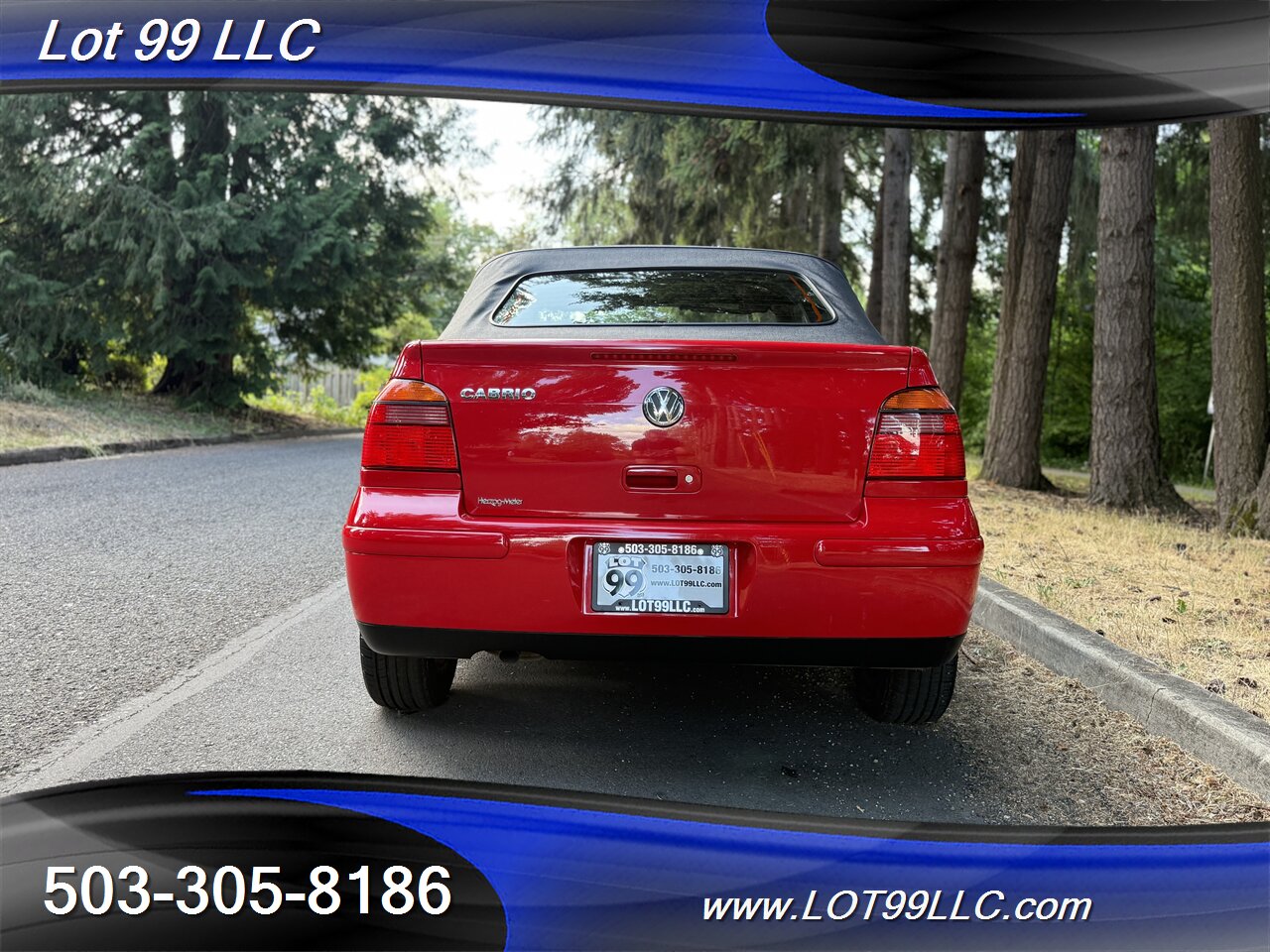 2001 Volkswagen Cabrio GLX ** NEW CONVERTIBLE TOP ** Heated Leather - Photo 35 - Milwaukie, OR 97267