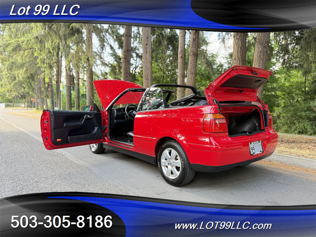 2001 Volkswagen Cabrio GLX ** NEW CONVERTIBLE TOP ** Heated Leather - Photo 59 - Milwaukie, OR 97267