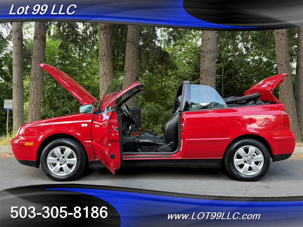 2001 Volkswagen Cabrio GLX ** NEW CONVERTIBLE TOP ** Heated Leather - Photo 51 - Milwaukie, OR 97267