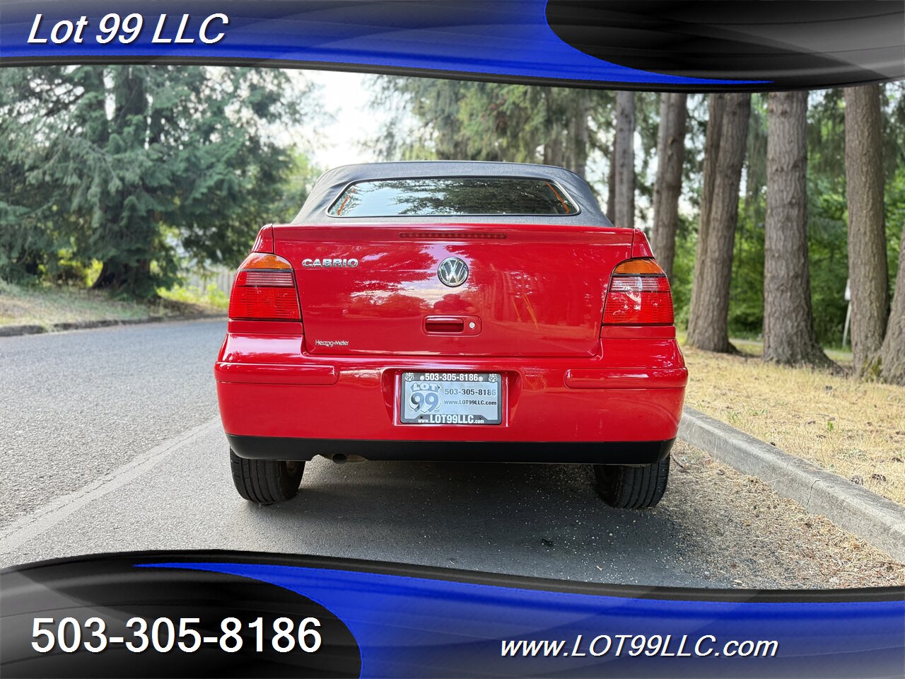 2001 Volkswagen Cabrio GLX ** NEW CONVERTIBLE TOP ** Heated Leather - Photo 7 - Milwaukie, OR 97267