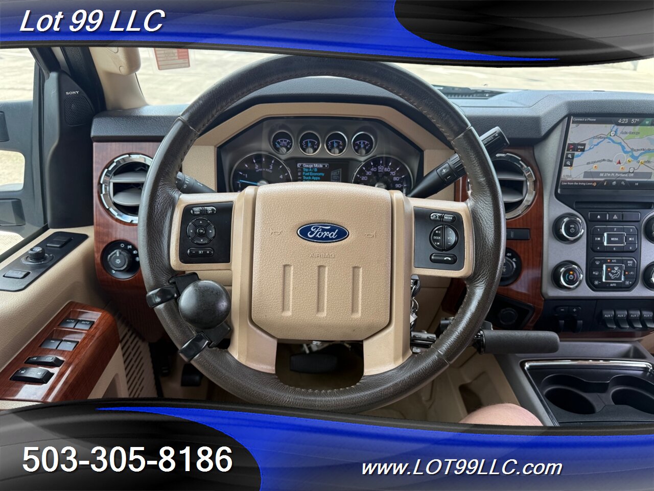 2015 Ford F-350 4x4 103k King Ranch FX4 Diesel 6.7L *WHEELCHAIR*  WHEELCHAIR LIFT and Accessibility Seats - Photo 4 - Milwaukie, OR 97267