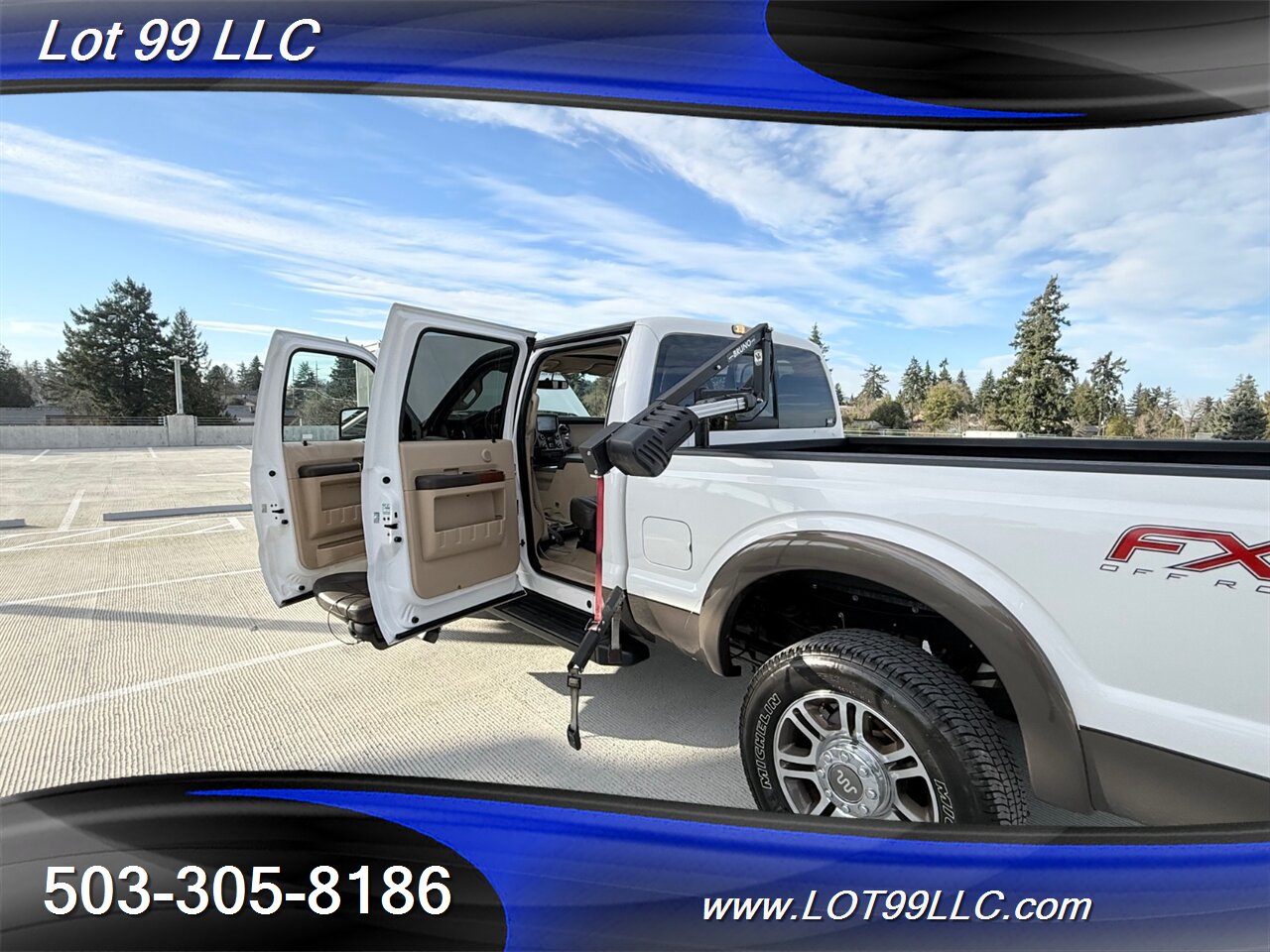 2015 Ford F-350 4x4 103k King Ranch FX4 Diesel 6.7L *WHEELCHAIR*  WHEELCHAIR LIFT and Accessibility Seats - Photo 63 - Milwaukie, OR 97267