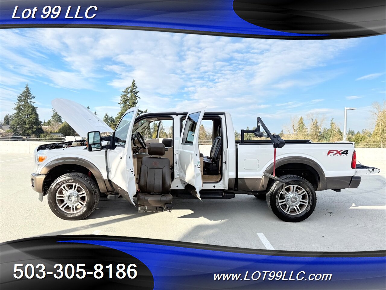 2015 Ford F-350 4x4 103k King Ranch FX4 Diesel 6.7L *WHEELCHAIR*  WHEELCHAIR LIFT and Accessibility Seats - Photo 2 - Milwaukie, OR 97267