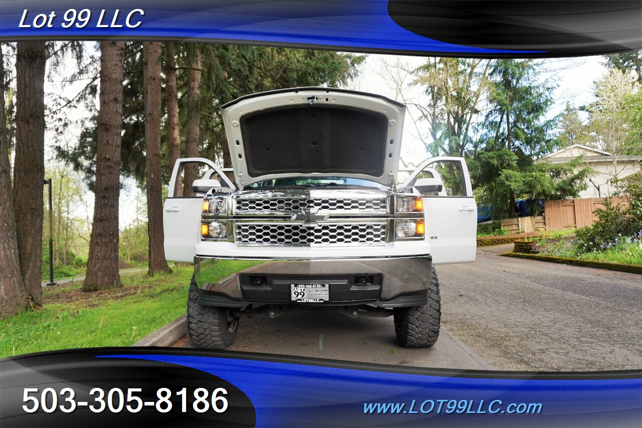 2015 Chevrolet Silverado 1500 LT 4X4 Crew Cab V8 5.3L 86K Short Bed LIFTED  20 Black Wheels, NEW OFF ROAD TIRES - Photo 28 - Milwaukie, OR 97267