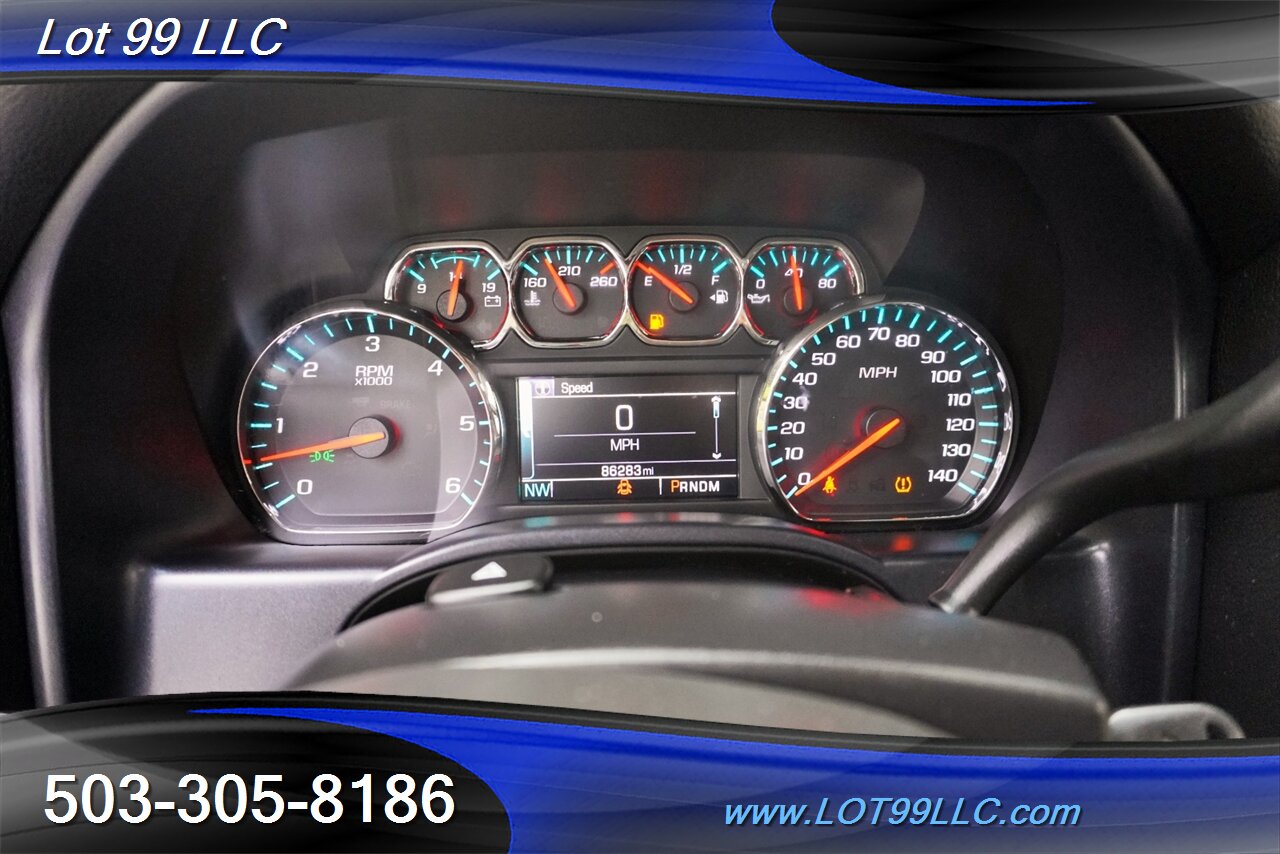 2015 Chevrolet Silverado 1500 LT 4X4 Crew Cab V8 5.3L 86K Short Bed LIFTED  20 Black Wheels, NEW OFF ROAD TIRES - Photo 21 - Milwaukie, OR 97267