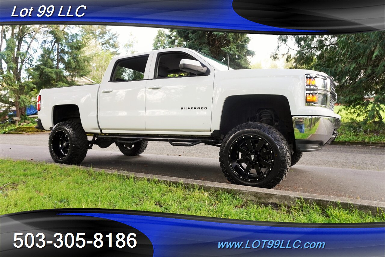 2015 Chevrolet Silverado 1500 LT 4X4 Crew Cab V8 5.3L 86K Short Bed LIFTED  20 Black Wheels, NEW OFF ROAD TIRES - Photo 7 - Milwaukie, OR 97267