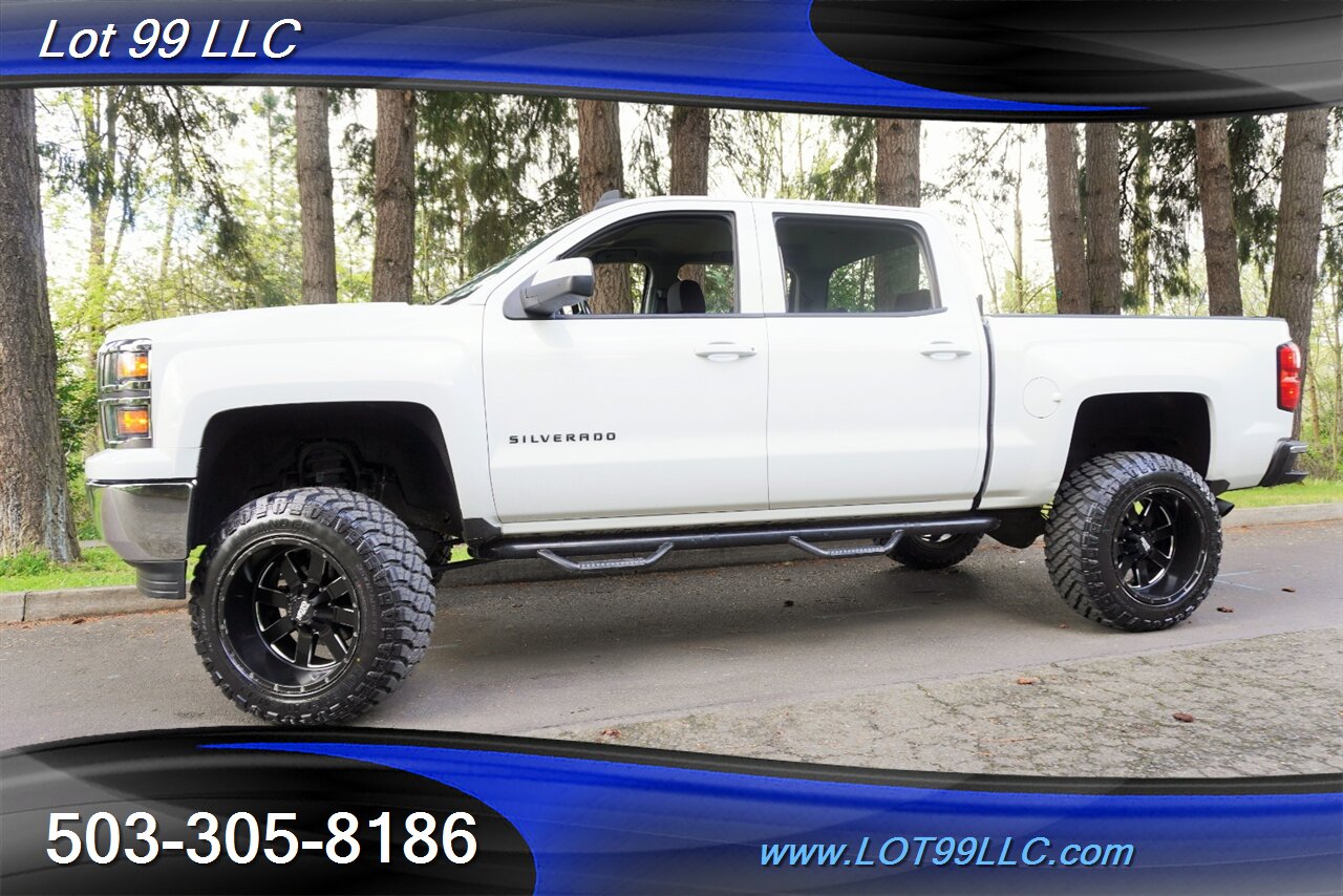 2015 Chevrolet Silverado 1500 LT 4X4 Crew Cab V8 5.3L 86K Short Bed LIFTED  20 Black Wheels, NEW OFF ROAD TIRES - Photo 5 - Milwaukie, OR 97267