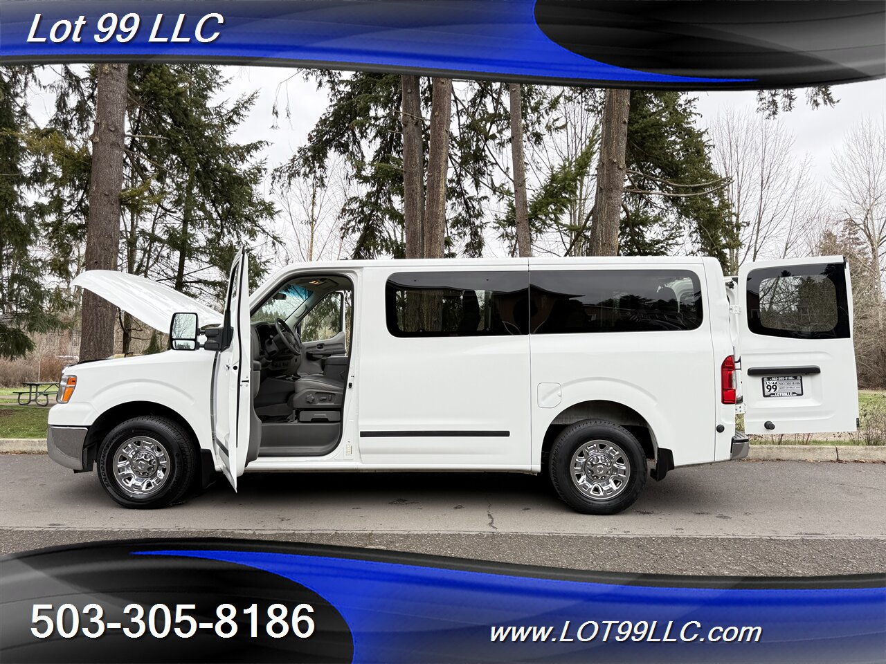 2016 Nissan NV 3500 HD SV V8 1-Owner  91k 12 Passenger Van Navi   - Photo 38 - Milwaukie, OR 97267