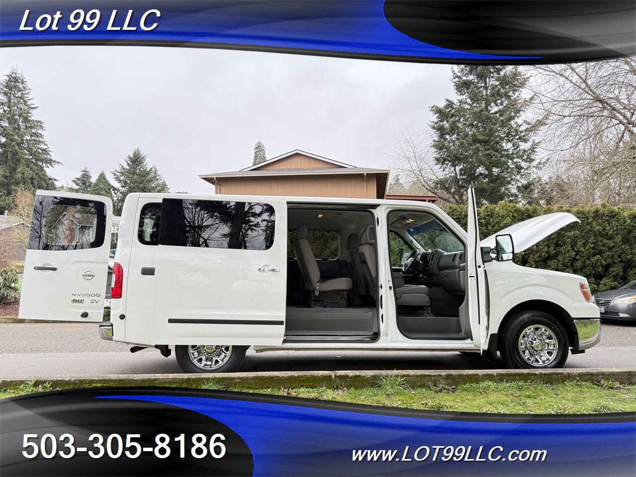 2016 Nissan NV 3500 HD SV V8 1-Owner  91k 12 Passenger Van Navi   - Photo 41 - Milwaukie, OR 97267