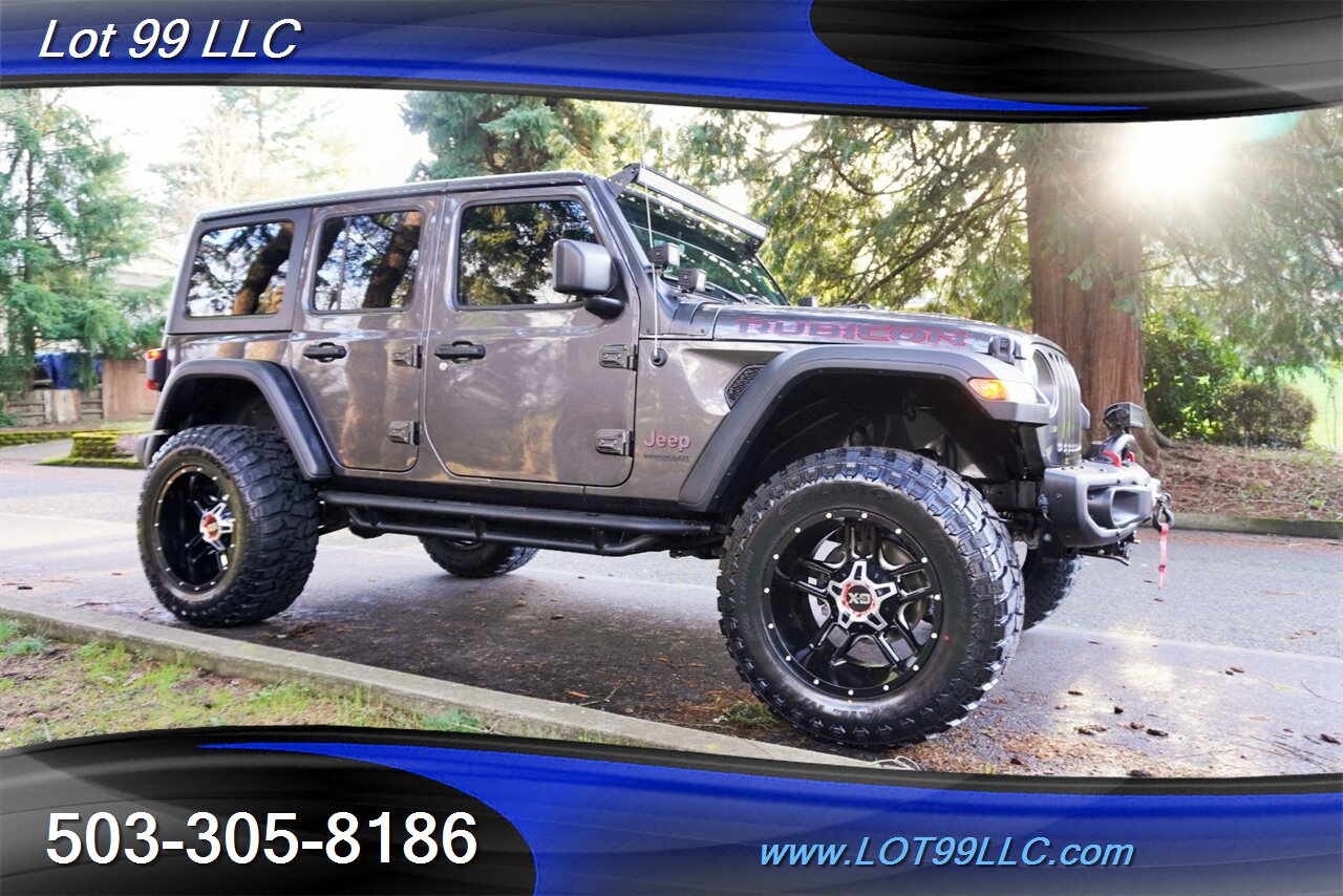 2018 Jeep Wrangler 4X4 Unlimited Rubicon 59k Hard Top LIFTED 20S 35S   - Photo 7 - Milwaukie, OR 97267