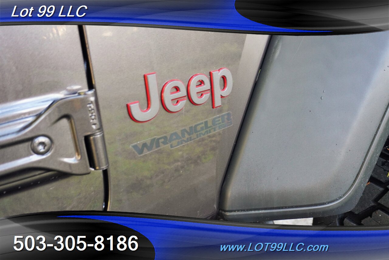 2018 Jeep Wrangler 4X4 Unlimited Rubicon 59k Hard Top LIFTED 20S 35S   - Photo 32 - Milwaukie, OR 97267
