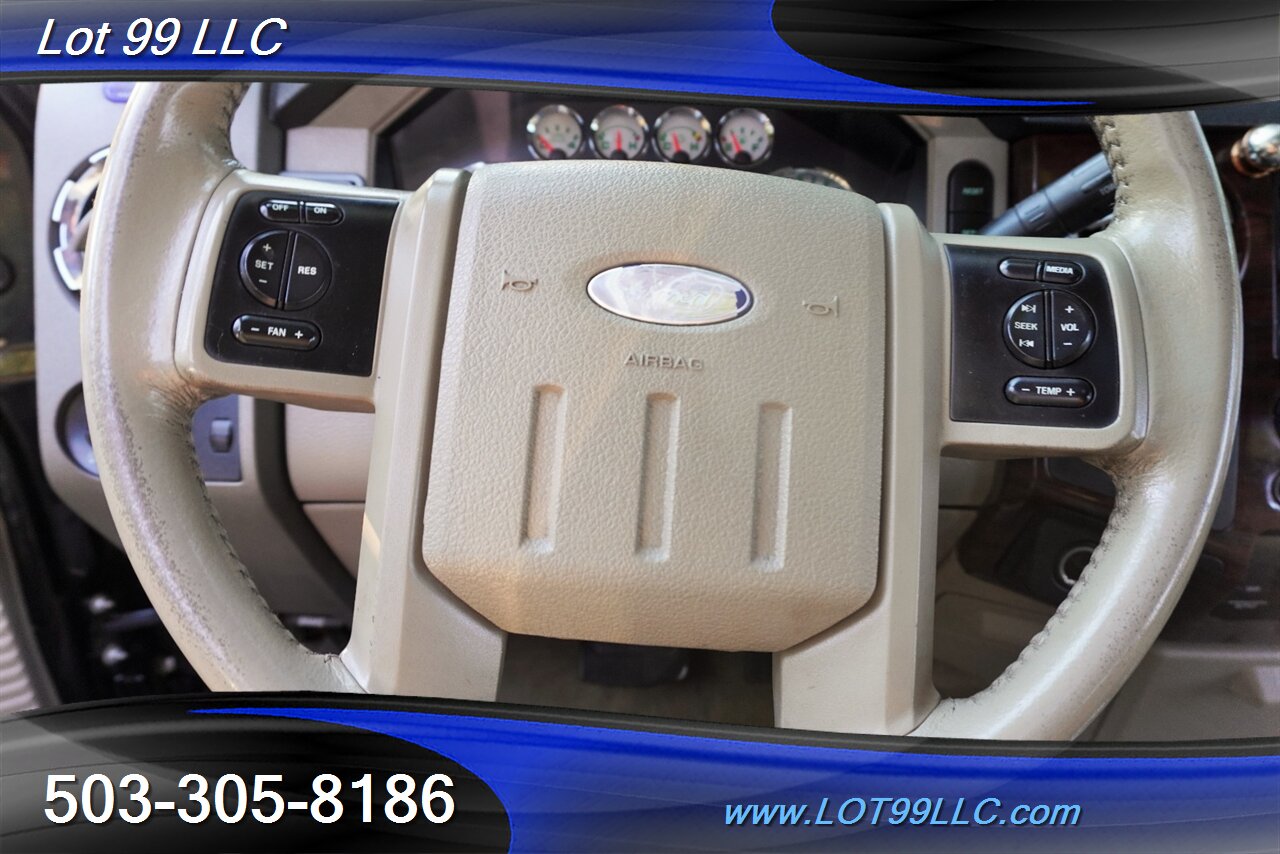 2008 Ford F-350 Lariat 4X4 Dually 6.4L Auto Heated Leather Moon RF  Long Bed LIFTED XD Wheels Newer Tires - Photo 23 - Milwaukie, OR 97267